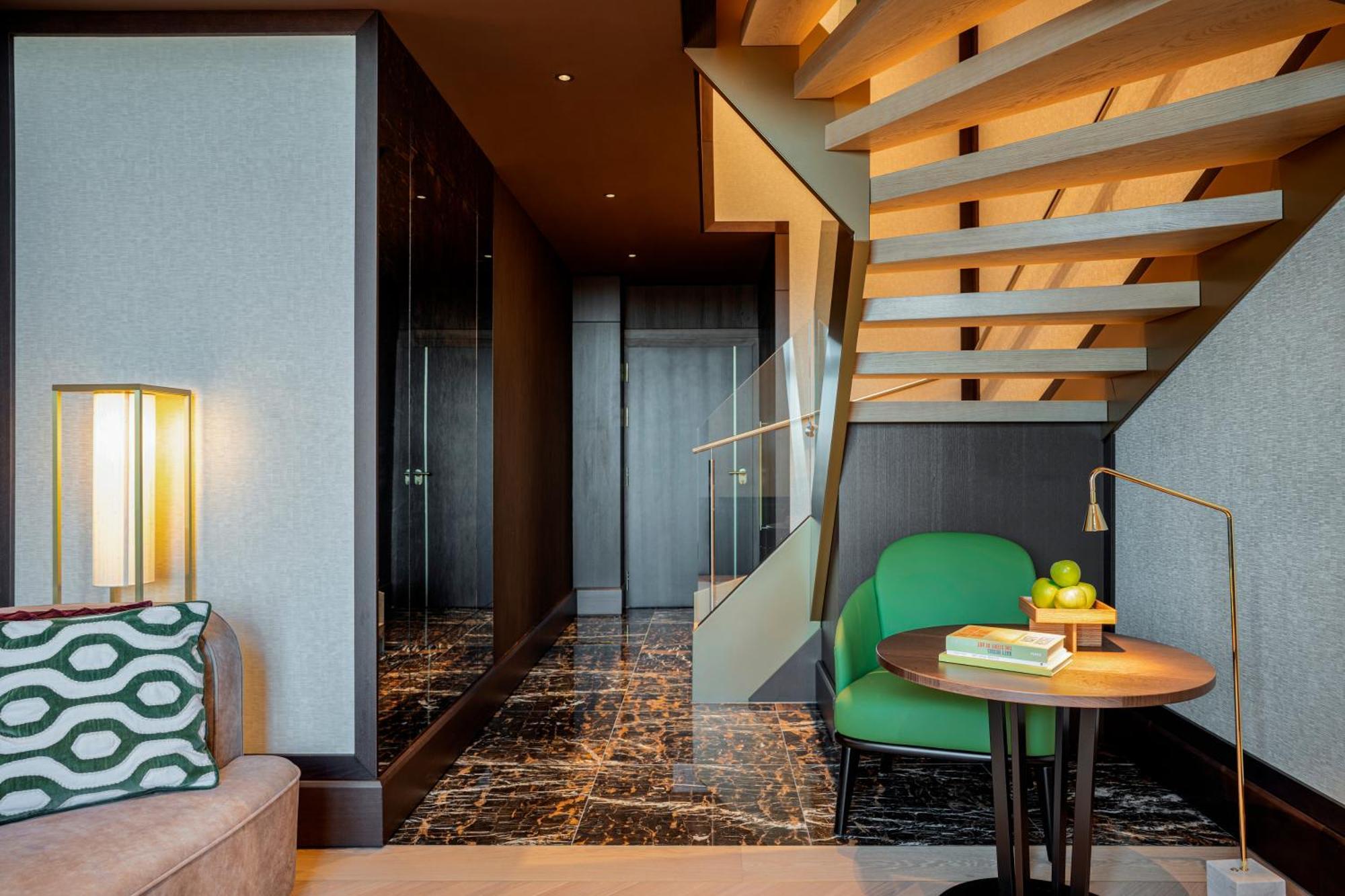 Hotel Almanac Palais Vienna Esterno foto The interior of a suite